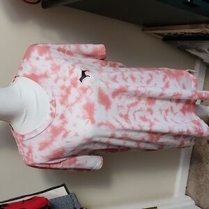 Victoria Secrets Pink Tie Dye Shirt